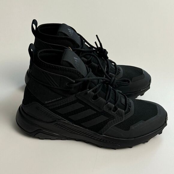 adidas Terrex Trailmaker GTX Mid Pharrell Humanrace Black Men's 4 Women's 5 - Picture 5 of 8